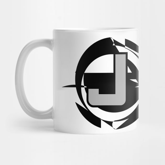 Futuristic Modern Letter J by DepicSpirit